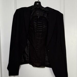 BCBGMAXAZRIA Couture Black Blazer